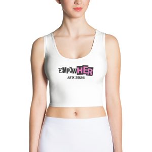 EmpowHER 2025 Sleeveless Crop Top