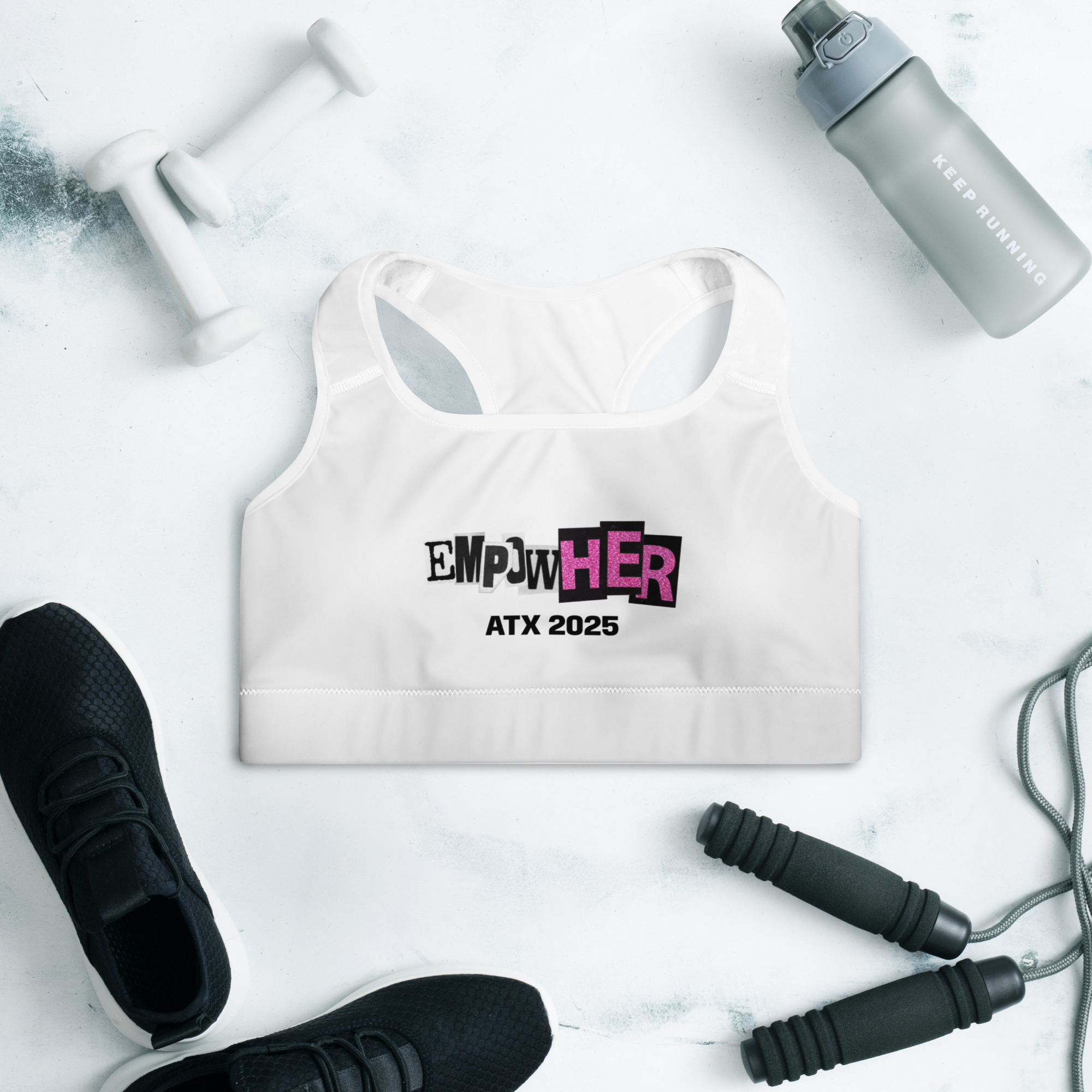 EmpowHER 2025 Padded Sports Bra - Image 4