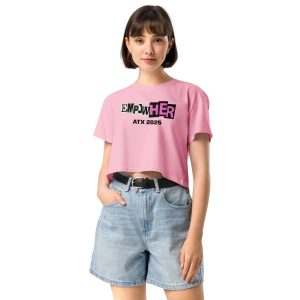 EmpowHER 2025 Women’s crop top (Multiple Color Options)