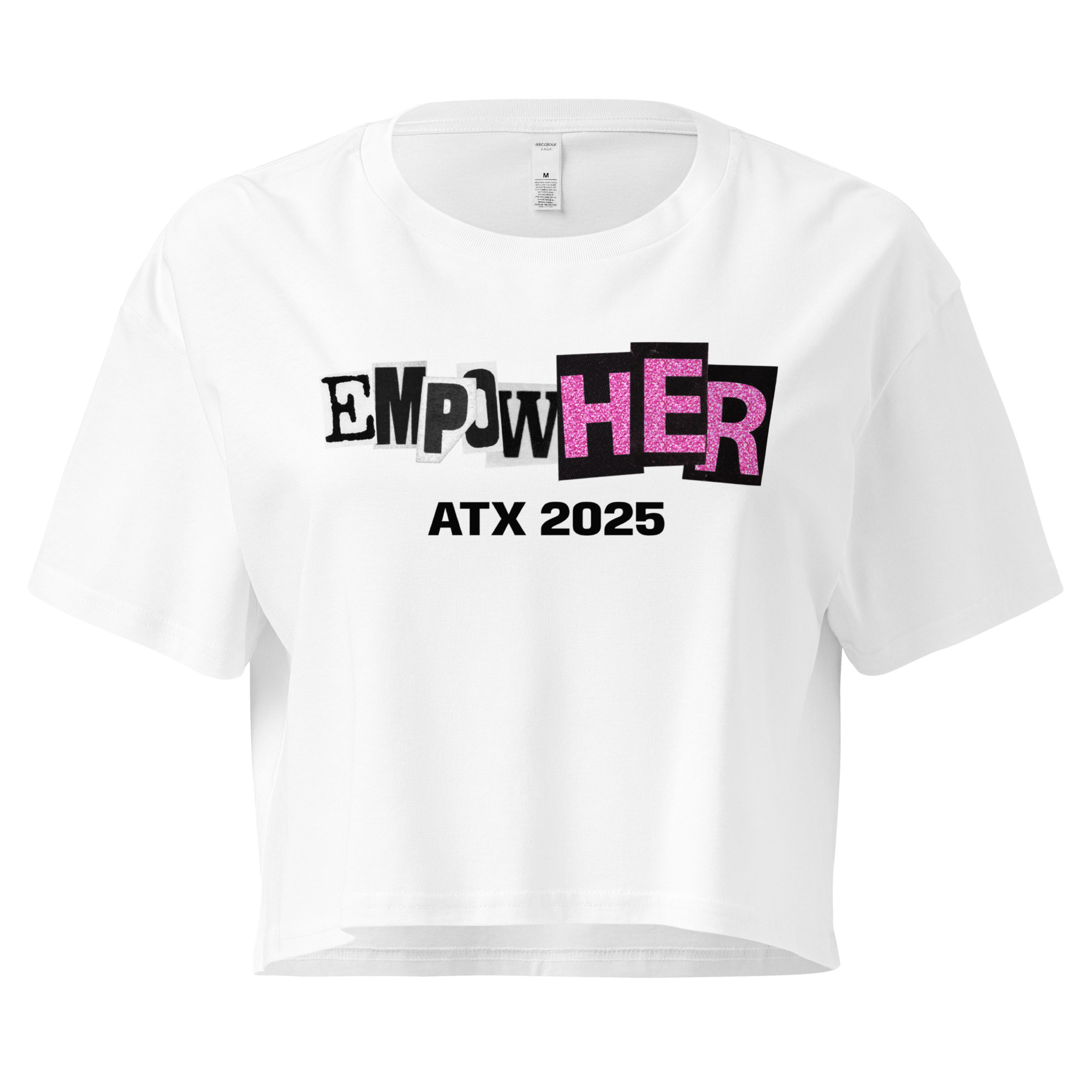 EmpowHER 2025 Women’s crop top (Multiple Color Options) - Image 4