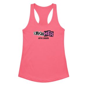 EmpowHER 2025 Women’s fitted racerback tank top (Multiple Color Options)