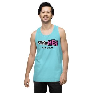 EmpowHER ATX 2025 Men’s tank top (Multiple Color Options)